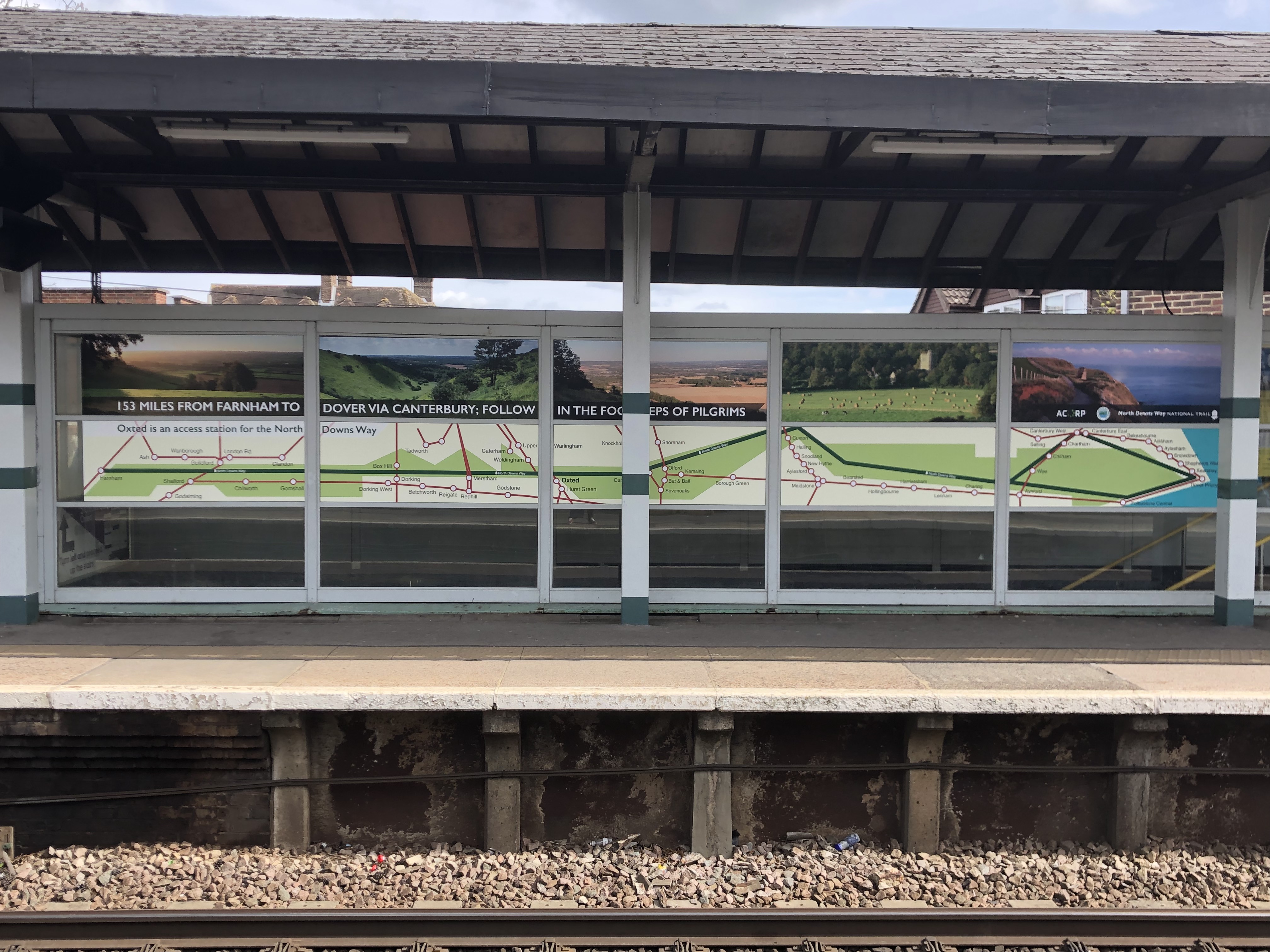 A new look for Oxted station