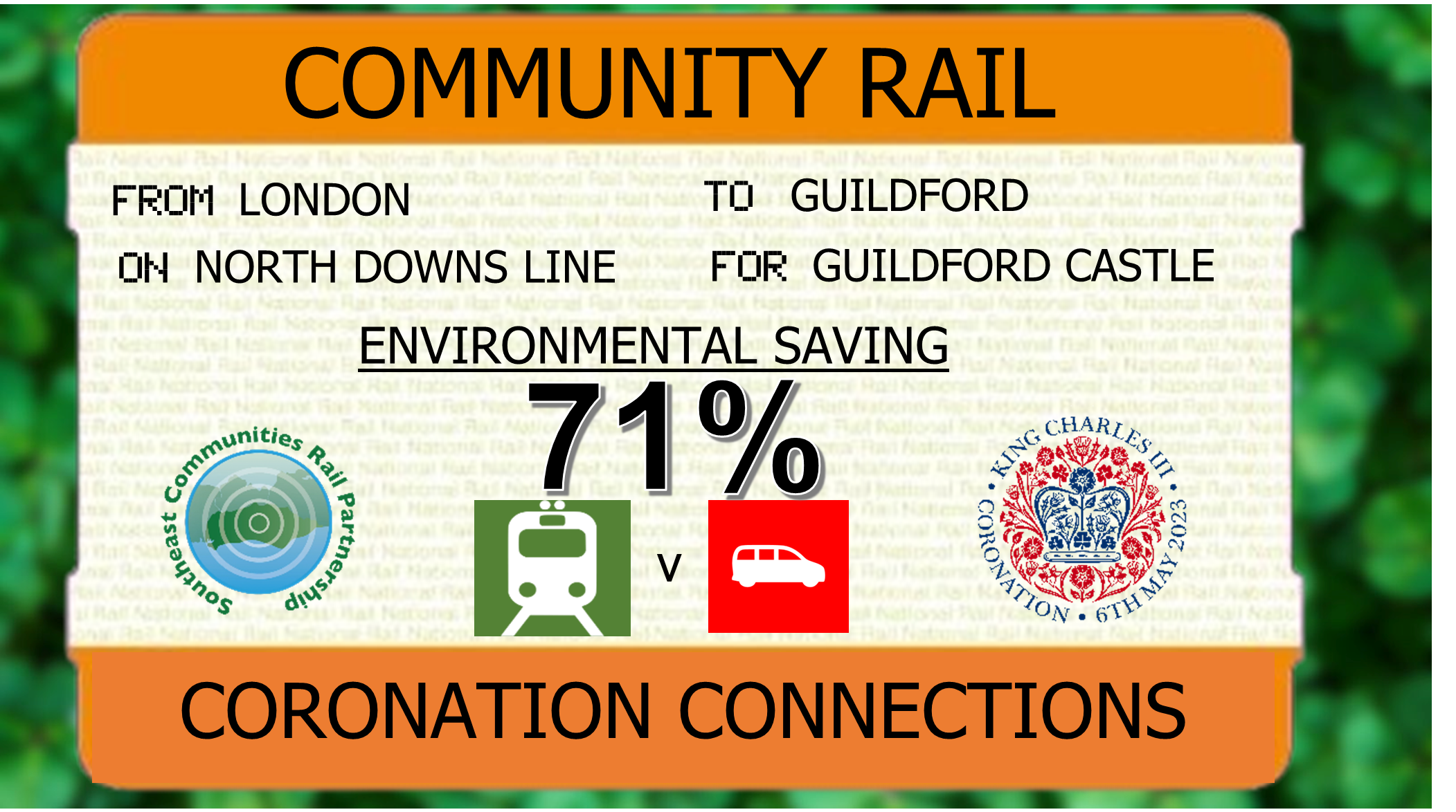 Community Rail Coronation Connection 7: Guildford Castle