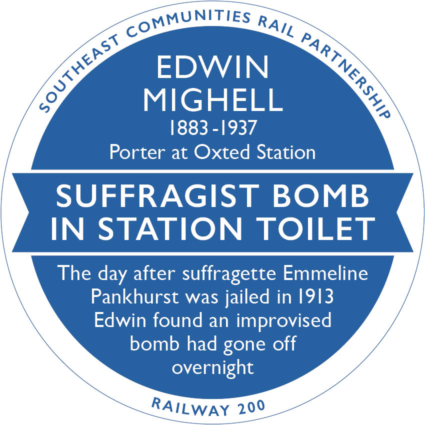 Railway 200 Blue Plaque: Edwin Mighell