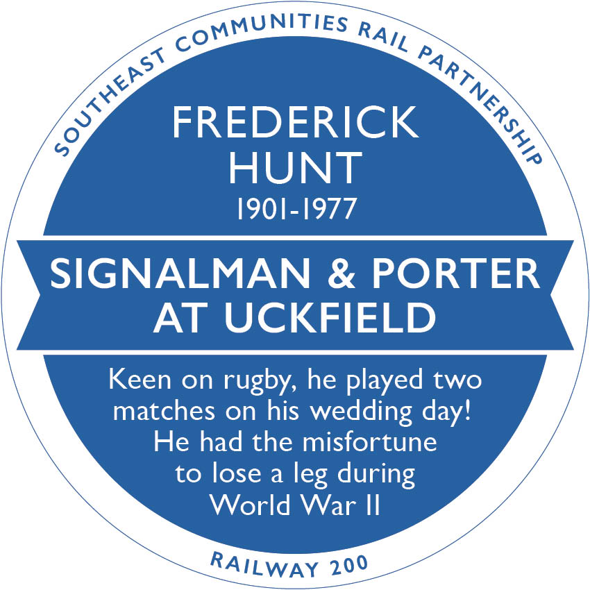Railway 200 Blue Plaque: Frederick Hunt