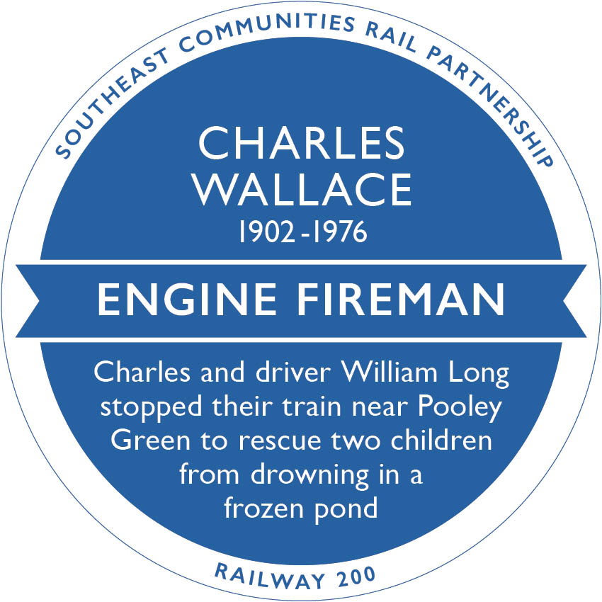 Railway 200 Blue Plaque: Charles Wallace