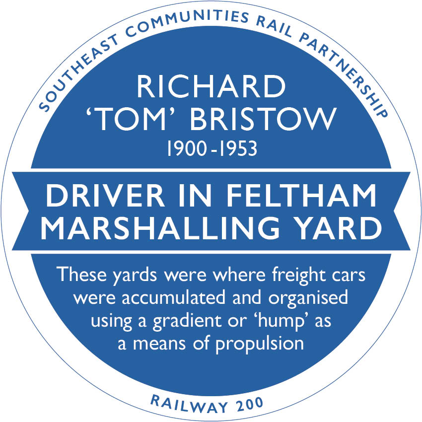 Railway 200 Blue Plaque: Richard ‘Tom’ Bristow