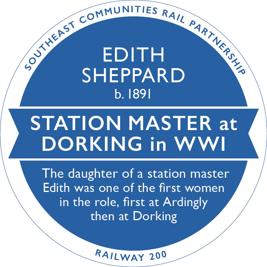 Railway 200 Blue Plaque: Edith Sheppard
