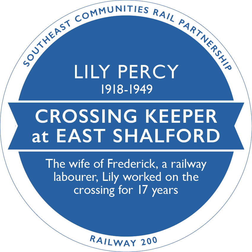 Railway 200 Blue Plaque: Lily Percy