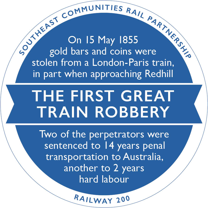 Railway 200 Blue Plaque: First Great Train Robbery
