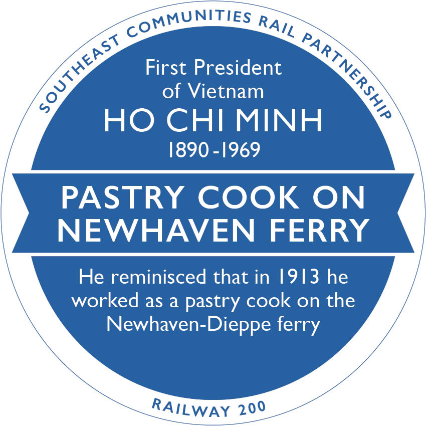 Railway 200 Blue Plaque: Ho Chi Minh