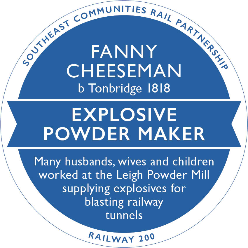 Railway 200 Blue Plaque: Fanny Cheeseman