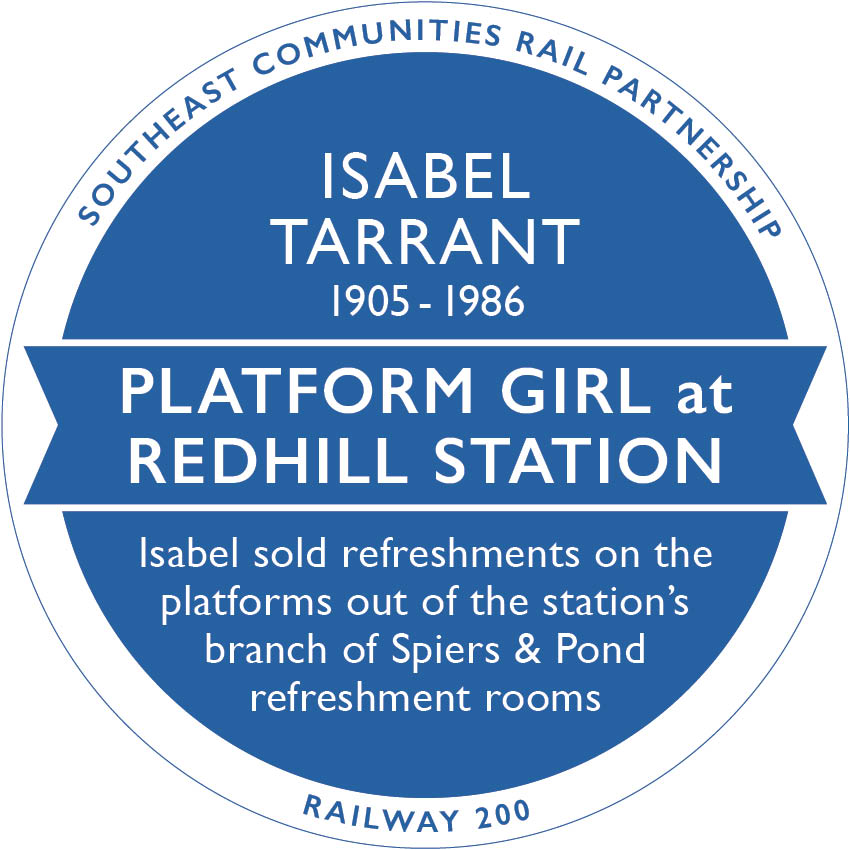 Railway 200 Blue Plaque: Isabel Tarrant