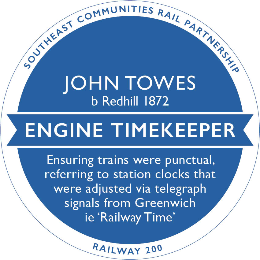 Railway 200 Blue Plaque: John Towes