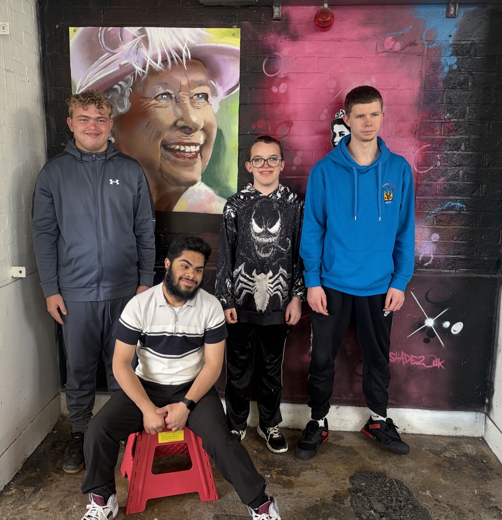 Queen Elizabeth II school refreshes its station gallery