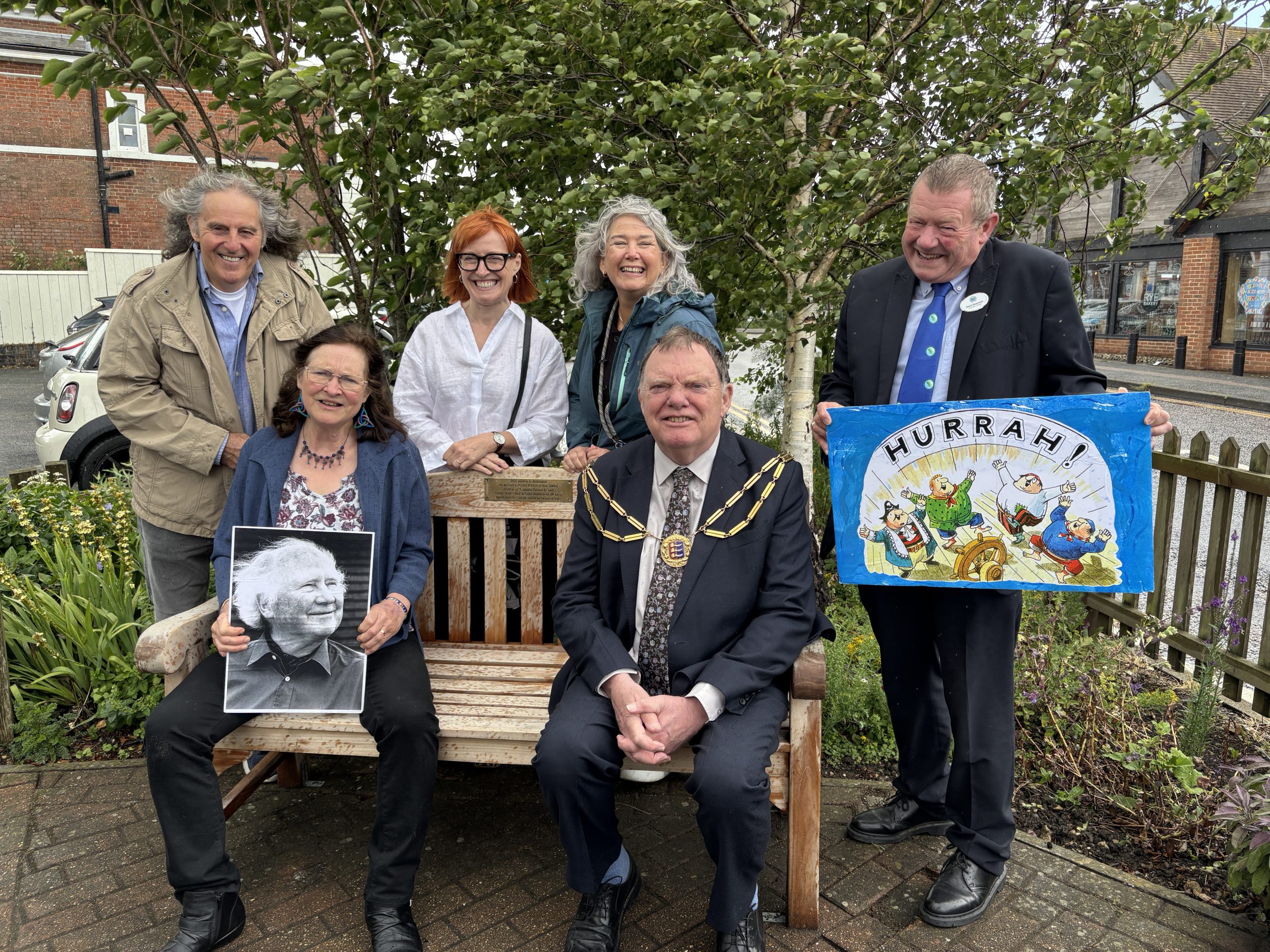 New bench marks Rye’s Pugwash connections