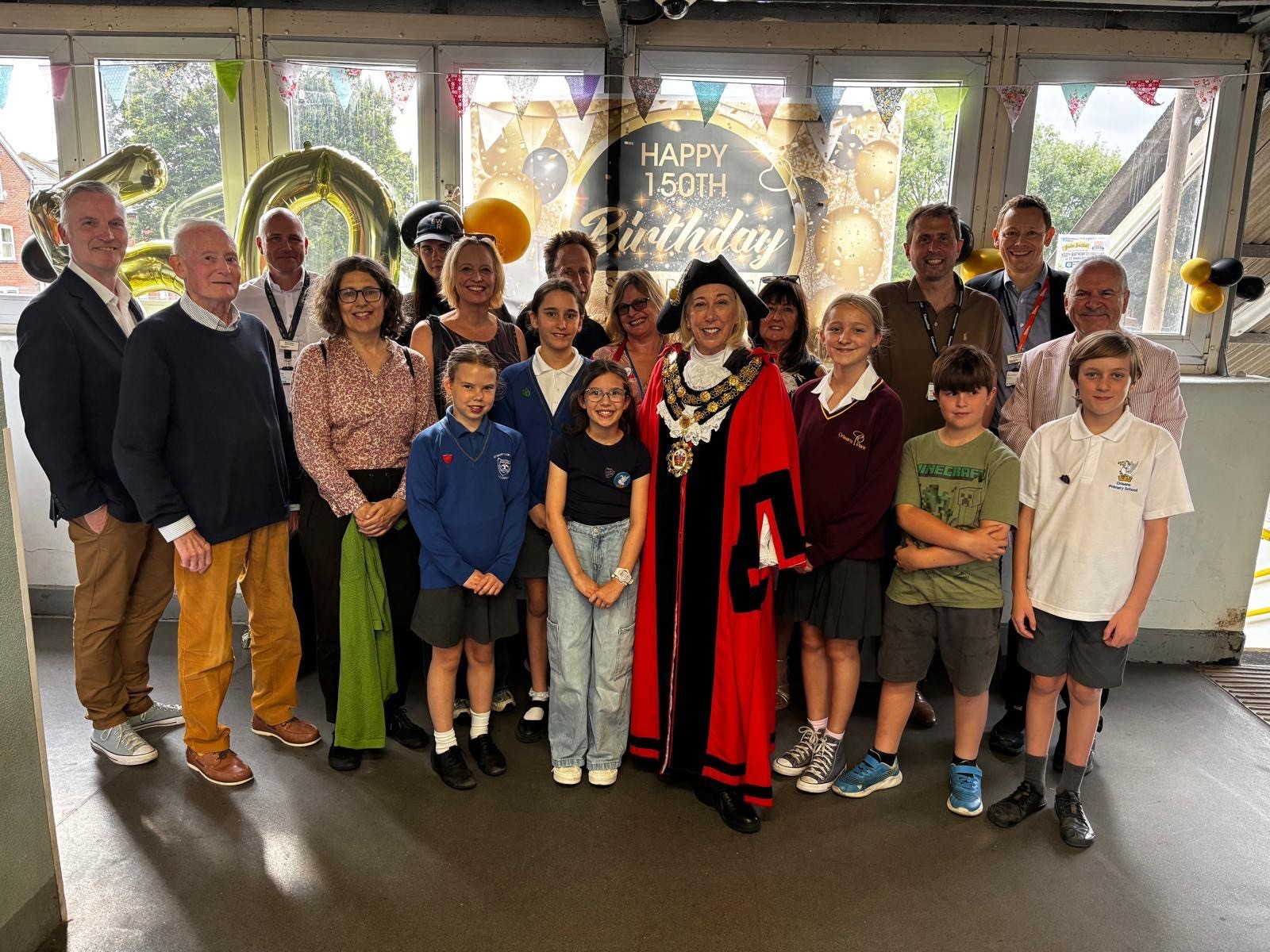 150 Birthday Presents for St Margarets Station